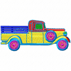 Cars Embroidery Design 12